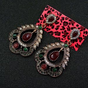Fashion Jewelry Unique Gemstone Dangle Earring